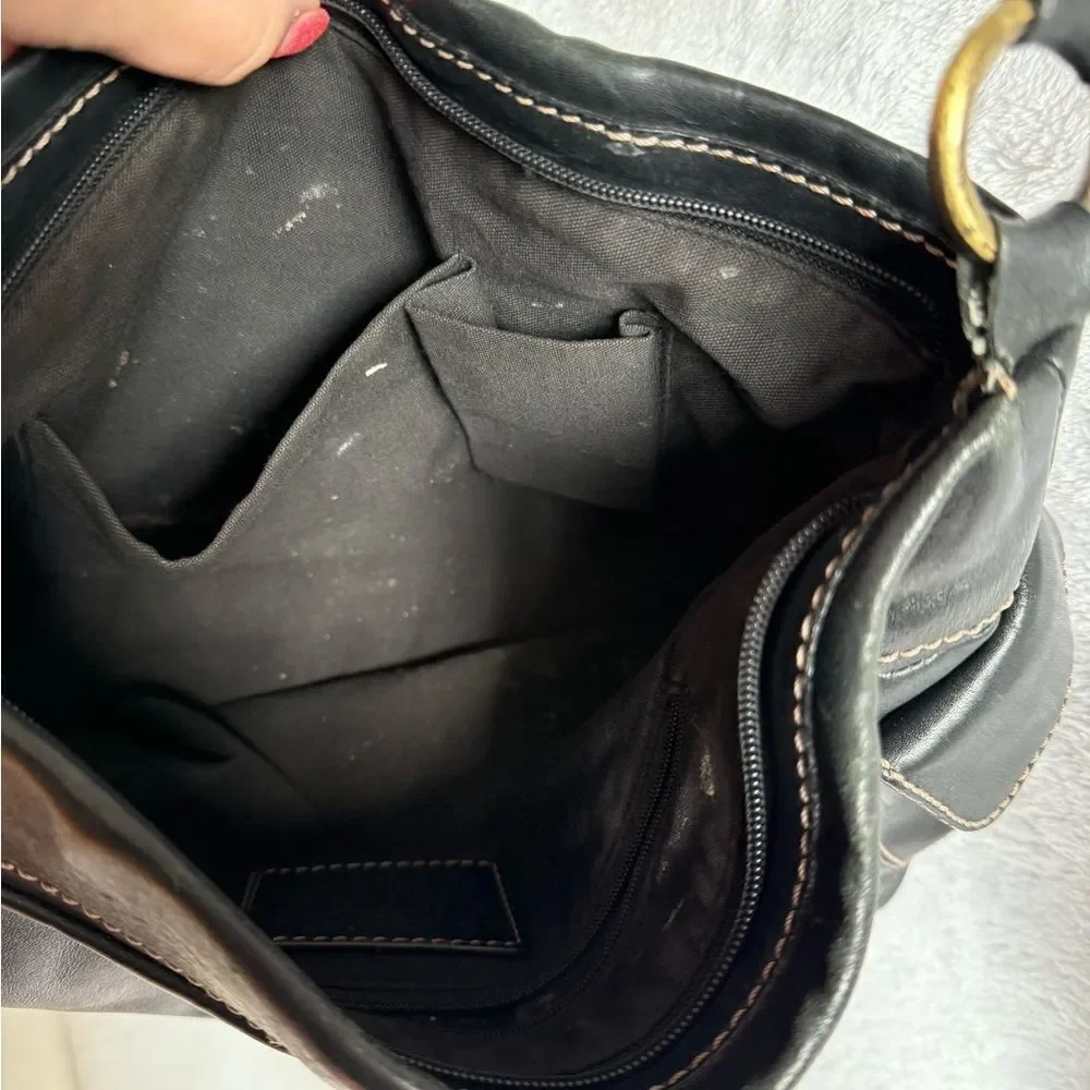 Fossil Vintage Leather Shoulder Bag